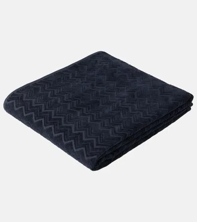 Missoni Chalk Zig Zag Cotton Terry Bath Sheet