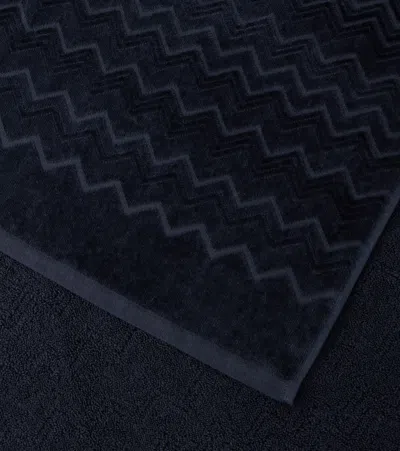 Missoni Chalk Zig Zag Cotton Terry Bath Sheet