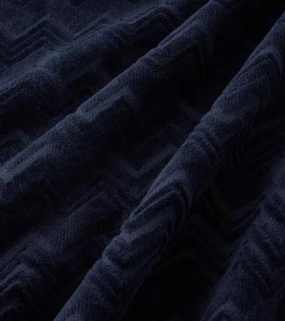 Missoni Chalk Zig Zag Cotton Terry Bath Sheet
