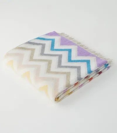 Missoni Watamu Zig Zag Wool-blend Throw