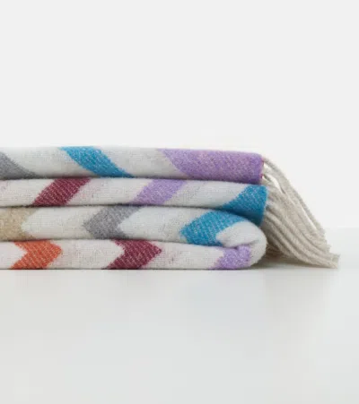 Missoni Watamu Zig Zag Wool-blend Throw