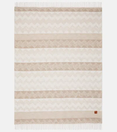 Missoni Gessetti Zig Zag Wool-blend Throw
