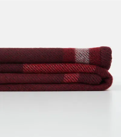 Gucci Jacquard Wool And Cashmere Blanket
