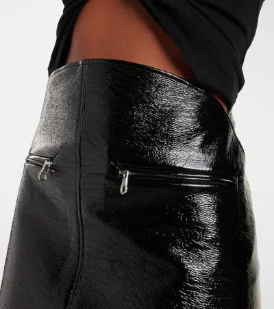 Courrèges Skirt Cotton Blend Asymmetric Hem