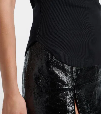 Courrèges Courreges Women Asymmetrical Tank Top In Black