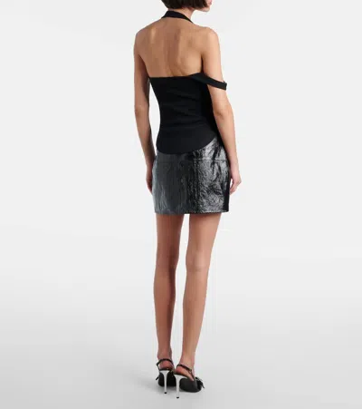Courrèges Courreges Women Asymmetrical Tank Top In Black