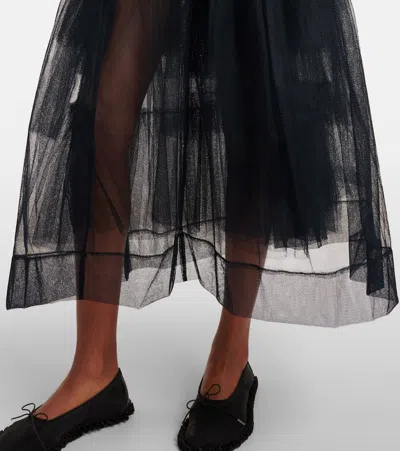 Simone Rocha Tulle Midi Skirt