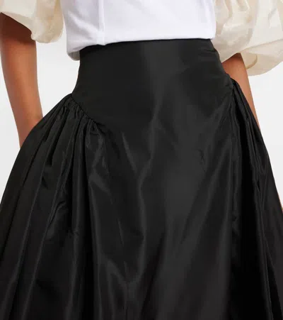 Simone Rocha Taffeta Midi Skirt