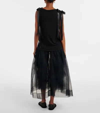 Simone Rocha Bow-detail Tank Top