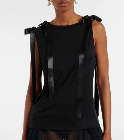 Simone Rocha Bow-detail Tank Top