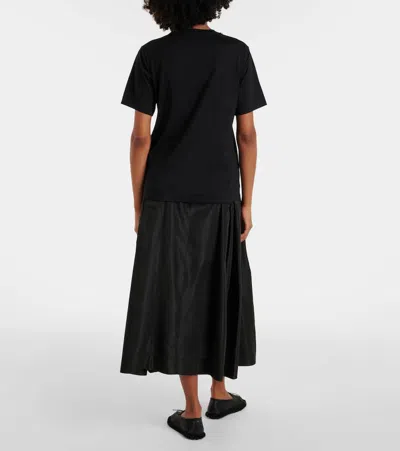 Simone Rocha Embellished Cotton Jersey T-shirt
