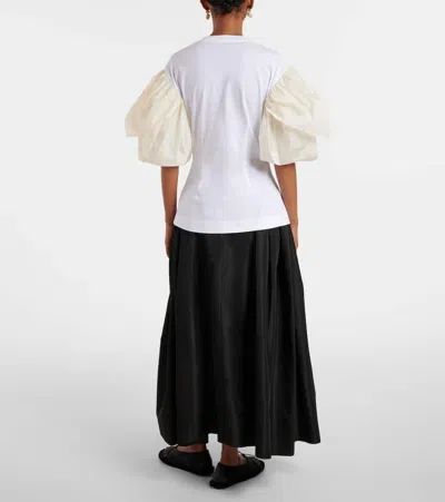 Simone Rocha Puff-sleeve Cotton Jersey T-shirt