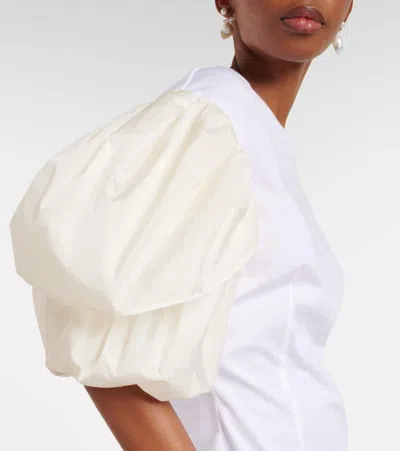 Simone Rocha Puff-sleeve Cotton Jersey T-shirt