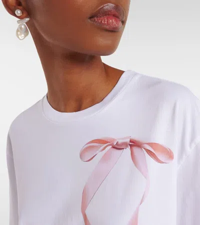 Simone Rocha Printed Cotton Jersey T-shirt