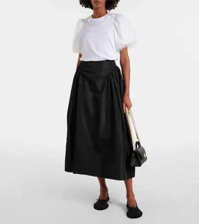 Simone Rocha Puff-sleeve Cotton Jersey T-shirt