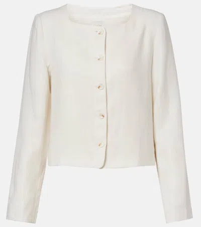 Posse Emma Cropped Linen Jacket