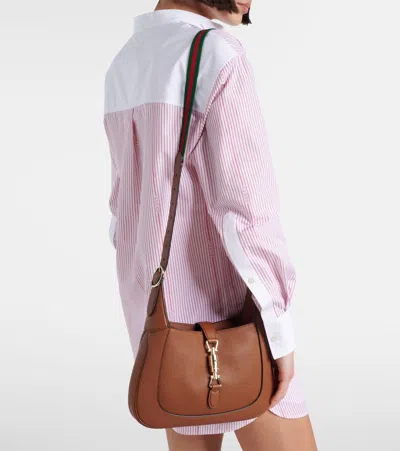 Gucci Jackie 1961 Small Leather Shoulder Bag