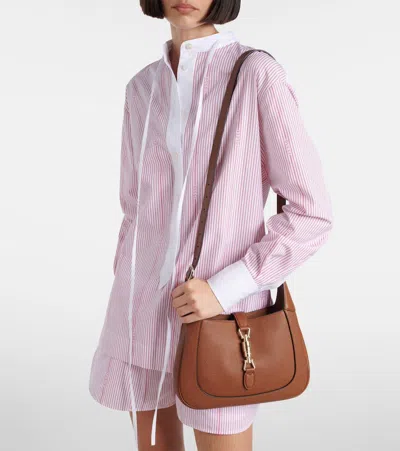 Gucci Jackie 1961 Small Leather Shoulder Bag