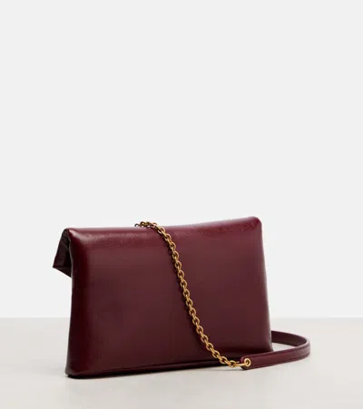 Saint Laurent Cassandre Mini Leather Crossbody Bag