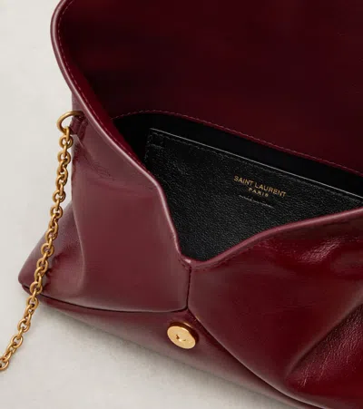 Saint Laurent Cassandre Mini Leather Crossbody Bag