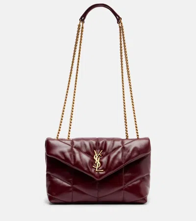Saint Laurent Puffer Toy Leather Shoulder Bag