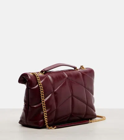 Saint Laurent Puffer Toy Leather Shoulder Bag