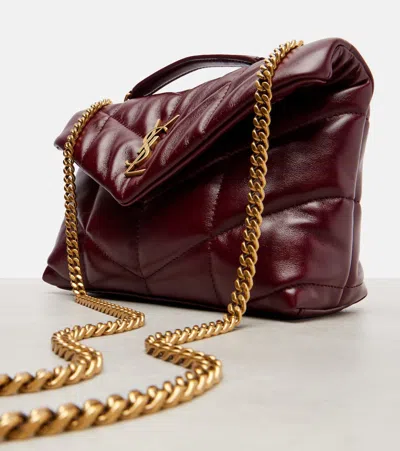 Saint Laurent Puffer Toy Leather Shoulder Bag