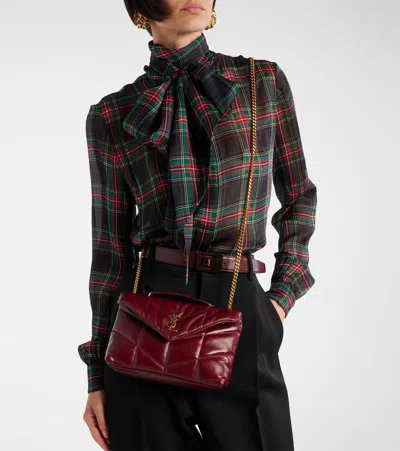 Saint Laurent Puffer Toy Leather Shoulder Bag