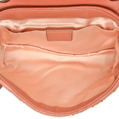 Pre-owned Gucci Pink Spangles Leather Shoulder Bag ()