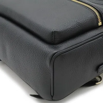 Pre-owned Gucci Soho Black Leather Backpack ()