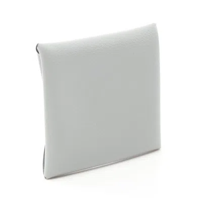 Pre-owned Hermes Blue Coin Purse/coin Case ()