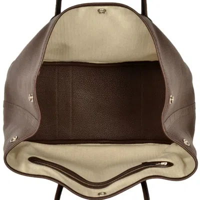 Pre-owned Hermes Brown Negonda Leather Tote Bag ()