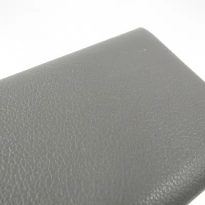 Pre-owned Hermes Gray Coin Purse/coin Case ()