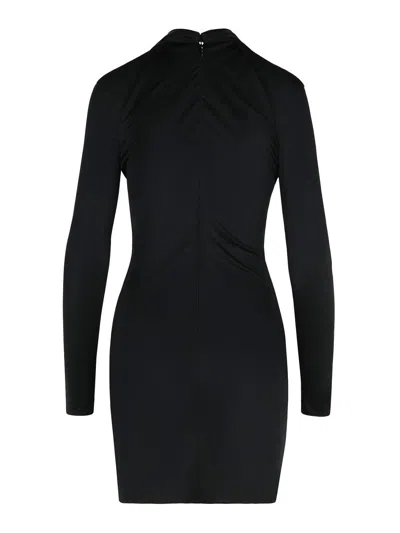Versace Black Viscose Dress