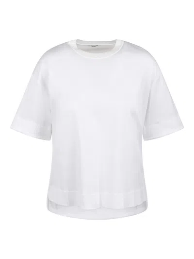 Max Mara T-shirt Over In White