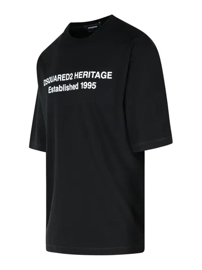 Dsquared2 Short-sleeved T-shirt In Black