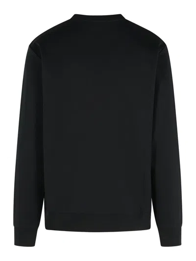 Balmain Black Cotton Sweatshirt