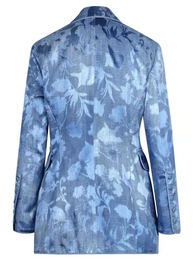 Ermanno Scervino Blazer With Floral Motif