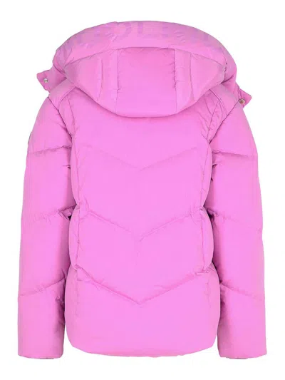 Woolrich Alsea Fuchsia Polyamide Down Jacket In Pink