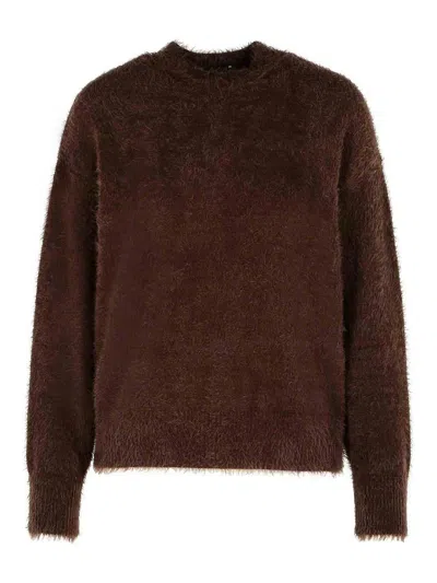 Moschino Knitwear Sweater Fuzzy Texture