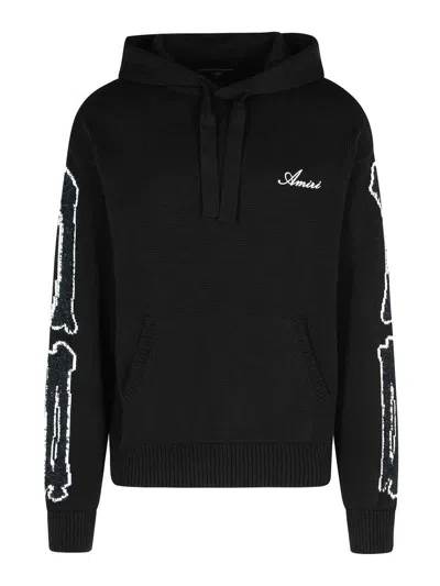 Amiri Black Cotton Sweater