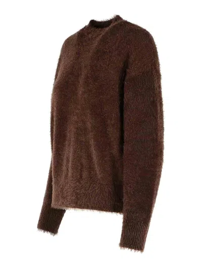 Moschino Knitwear Sweater Fuzzy Texture