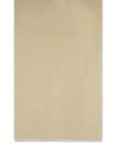 Max Mara Whiskey Beige Viscose Blend Scarf