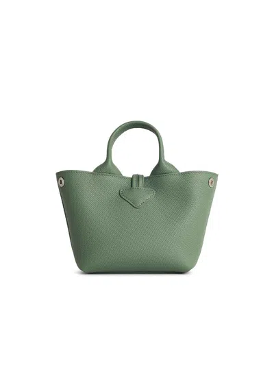 Longchamp Xs Roseau Leather Handle Bag