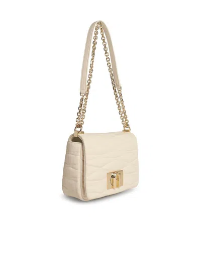 Furla 1927 Small Leather Crossbody 22 In Brown