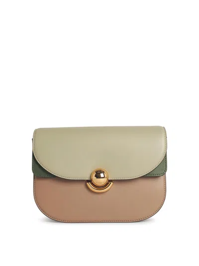 Furla Small Crossbody Bag In Multicolored Leather