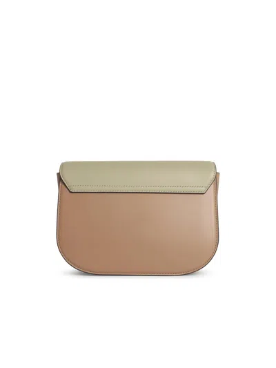 Furla Small Crossbody Bag In Multicolored Leather