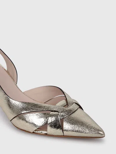 Fabrizio Del Carlo Shoe With Sling Back Heel