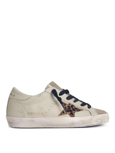 Golden Goose Super Star Sneakers In Neutral