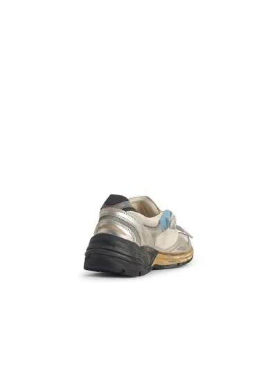 Golden Goose Metallic Star Detail Low Top Sneakers In Multi